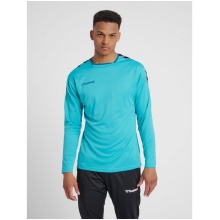 hummel Sport Long Sleeve Shirt hmlAUTHENTIC Poly Jersey (light jersey fabric) blue Men