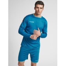 hummel Sport Long Sleeve Shirt hmlAUTHENTIC Poly Jersey (light jersey fabric) teal blue Men