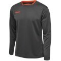 hummel Sport Long Sleeve Shirt hmlAUTHENTIC Poly Jersey (light jersey fabric) asphalt grey Kids