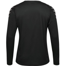 hummel Sport Long Sleeve Shirt hmlAUTHENTIC Poly Jersey (light jersey fabric) black/white Kids