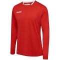 hummel Sport Long Sleeve Shirt hmlAUTHENTIC Poly Jersey (light jersey fabric) red Kids