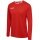 hummel Sport Long Sleeve Shirt hmlAUTHENTIC Poly Jersey (light jersey fabric) red Kids