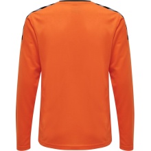 hummel Sport Long Sleeve Shirt hmlAUTHENTIC Poly Jersey (lightweight jersey fabric) orange Kids