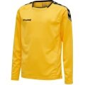 hummel Sport Long Sleeve Shirt hmlAUTHENTIC Poly Jersey (lightweight jersey fabric) yellow/black Kids