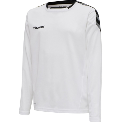 hummel Sport Long Sleeve Shirt hmlAUTHENTIC Poly Jersey (lightweight jersey fabric) white Kids