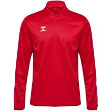 hummel Sport Long Sleeve Shirt hmlESSENTIAL Half-Zip (comfortable fit) red Men's