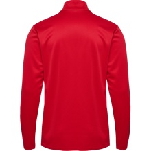 hummel Sport Long Sleeve Shirt hmlESSENTIAL Half-Zip (comfortable fit) red Men's