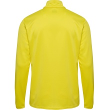 hummel Sport Long Sleeve Shirt hmlESSENTIAL Half-Zip (comfortable fit) yellow Men's