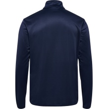 hummel Sport Long Sleeve Shirt hmlESSENTIAL Half-Zip (comfortable fit) navy blue men's