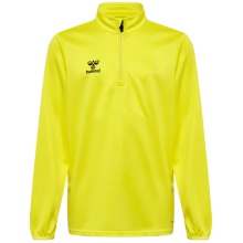 hummel Sport Long Sleeve Shirt hmlESSENTIAL Half-Zip (comfortable fit) yellow Kids