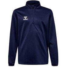 hummel Sport Long Sleeve Shirt hmlESSENTIAL Half-Zip (comfortable fit) navy blue Kids