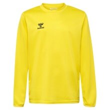 hummel Sport Long Sleeve Shirt hmlESSENTIAL Sweatshirt (Interlock Fabric) yellow Kids