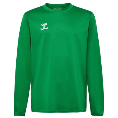 hummel Sport Long Sleeve Shirt hmlESSENTIAL Sweatshirt (Interlock Fabric) green Kids