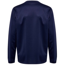 hummel Sport Long Sleeve Shirt hmlESSENTIAL Sweatshirt (Interlock Fabric) navy blue Kids