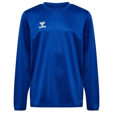 hummel Sport Long Sleeve Shirt hmlESSENTIAL Sweatshirt (Interlock Fabric) dark blue Kids