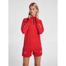 hummel Sport Long Sleeve Shirt hmlLEAD Half-Zip (Sweat Fabric) Red Women