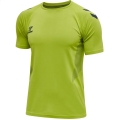 hummel Sport T-shirt hmlLEAD Pro Seamless Training Jersey (stretch jersey fabric) Short Sleeve lime Men