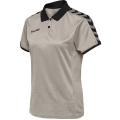 hummel Sport Polo hmlAUTHENTIC Functional (soft jersey fabric) Short sleeve grey Women