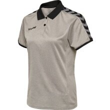 hummel Sport Polo hmlAUTHENTIC Functional (soft jersey fabric) Short sleeve grey Women