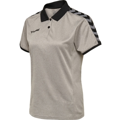 hummel Sport Polo hmlAUTHENTIC Functional (soft jersey fabric) Short sleeve grey Women