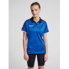 hummel Sport Polo hmlAUTHENTIC Functional (soft jersey fabric) short sleeve dark blue Women