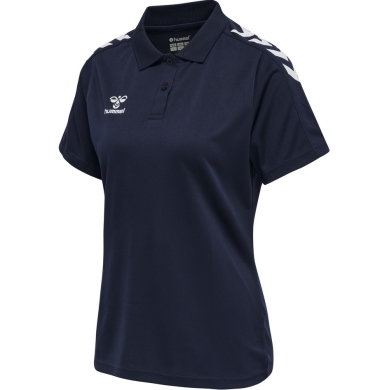 hummel Sport Polo hmlCORE XK Functional (Polyester Pique) Short Sleeve Navy Blue Women