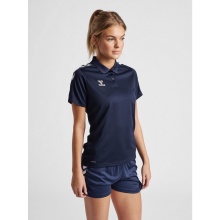 hummel Sport Polo hmlCORE XK Functional (Polyester Pique) Short Sleeve Navy Blue Women