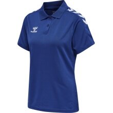 hummel Sport Polo hmlCORE XK Functional (Polyester Pique) Short Sleeve Dark Blue Women