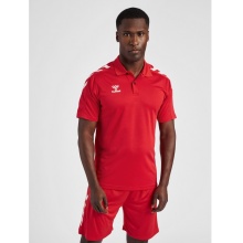 hummel Sport Polo hmlCORE XK Functional (Polyester Piquel) Short Sleeve Red Men