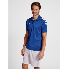 hummel Sport Polo hmlCORE XK Functional (Polyester Pique) Short Sleeve Dark Blue Men