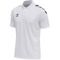 hummel Sport Polo hmlCORE XK Functional (Polyester Pique) Short Sleeve White Men