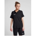 hummel Sport/Leisure Polo hmlGO Cotton (Cotton) Short Sleeve Black Women