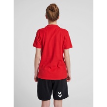 hummel Sport/Leisure Polo hmlGO Cotton (Cotton) Short Sleeve red Women