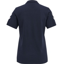 hummel Sport/Leisure Polo hmlGO Cotton Short Sleeve Navy Blue Women