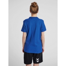 hummel Sport/Leisure Polo hmlGO Cotton (Cotton) Short Sleeve Dark Blue Women