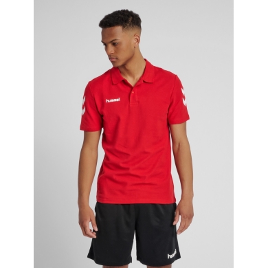 hummel Sport/Leisure Polo hmlGO Cotton (Cotton) Short Sleeve red Men