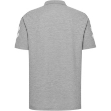 hummel Sport/Leisure Polo hmlGO Cotton Short Sleeve grey Children