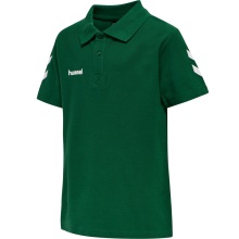 hummel Sport/Leisure Polo hmlGO Cotton (Cotton) Short Sleeve Dark Green Children