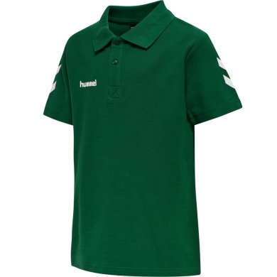 hummel Sport/Leisure Polo hmlGO Cotton (Cotton) Short Sleeve Dark Green Children