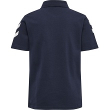 hummel Sport/Leisure Polo hmlGO Cotton Short Sleeve Navy Children