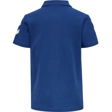 hummel Sport/Leisure Polo hmlGO Cotton (Cotton) Short Sleeve Dark Blue Children