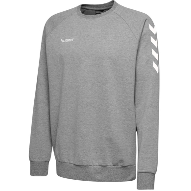 hummel Pullover Basic hmlGO Cotton Sweatshirt (Cotton) grey Kids