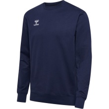 hummel Casual Sweatshirt hmlGO 2.0 Sweatshirt (soft sweat fabric) navy blue Men