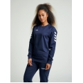 hummel Pullover Basic hmlGO Cotton Sweatshirt (Cotton) navy blue Women