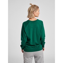 hummel Pullover Basic hmlGO Cotton Sweatshirt Big Logo (Cotton) dark green Women