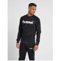 hummel Pullover Basic hmlGO Cotton Sweatshirt Big Logo (Cotton) black Men