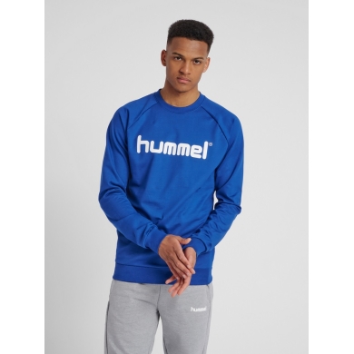 hummel Pullover Basic hmlGO Cotton Sweatshirt Big Logo (Cotton) dark blue Men