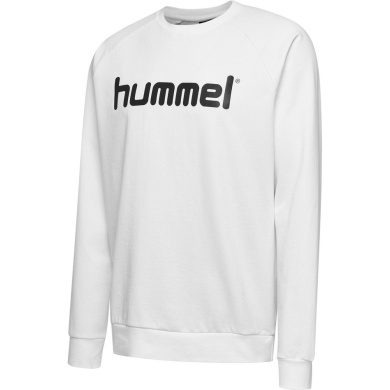 hummel Pullover Basic hmlGO Cotton Sweatshirt Big Logo (Cotton) white Men