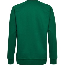 hummel Pullover Basic hmlGO Cotton Sweatshirt Big Logo (Cotton) dark green Kids