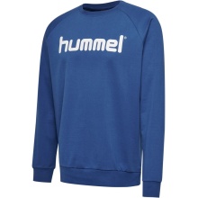 hummel Pullover Basic hmlGO Cotton Sweatshirt Big Logo (Cotton) dark blue Kids